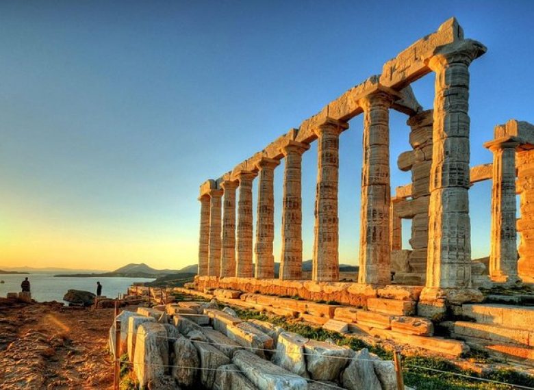 Cape Sounio Sunset